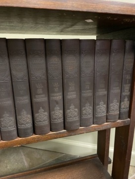 Roycroft Book Stand with Little Journey Books